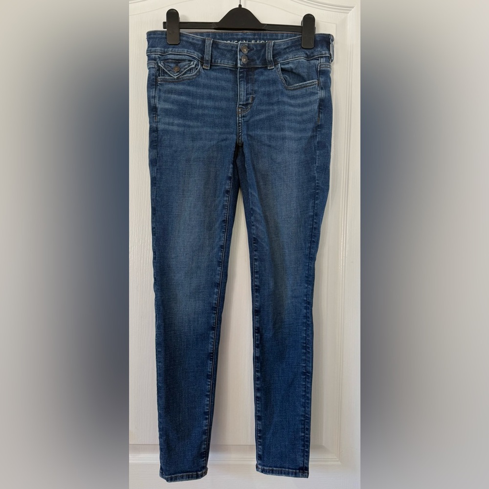 American Eagle Super Low-Rise Jegging Size 8 Regular
